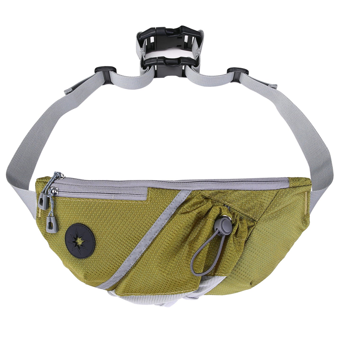 Portable Pet Dog Training Bag Waist Bags Wiht Dog Leash Pet Supplies Pets dealsniper-net Green