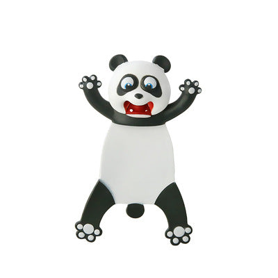 Creative PVC Personality Student Gift 3D Three-dimensional Animal Bookmark Kids dealsniper-net Panda