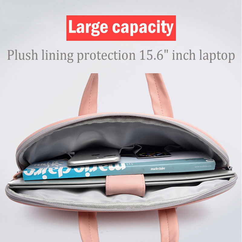 PU Leather Women Laptop Bag Notebook Carrying Case Electronics dealsniper-net