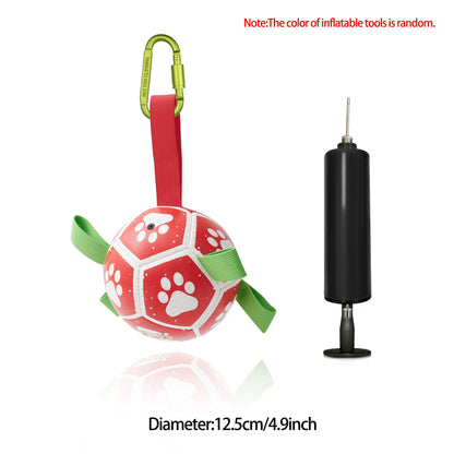 Interactive Dog Football Toy Soccer Ball Inflated Training Toy Pets Gym From House E1