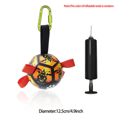 Interactive Dog Football Toy Soccer Ball Inflated Training Toy Pets Gym From House F1