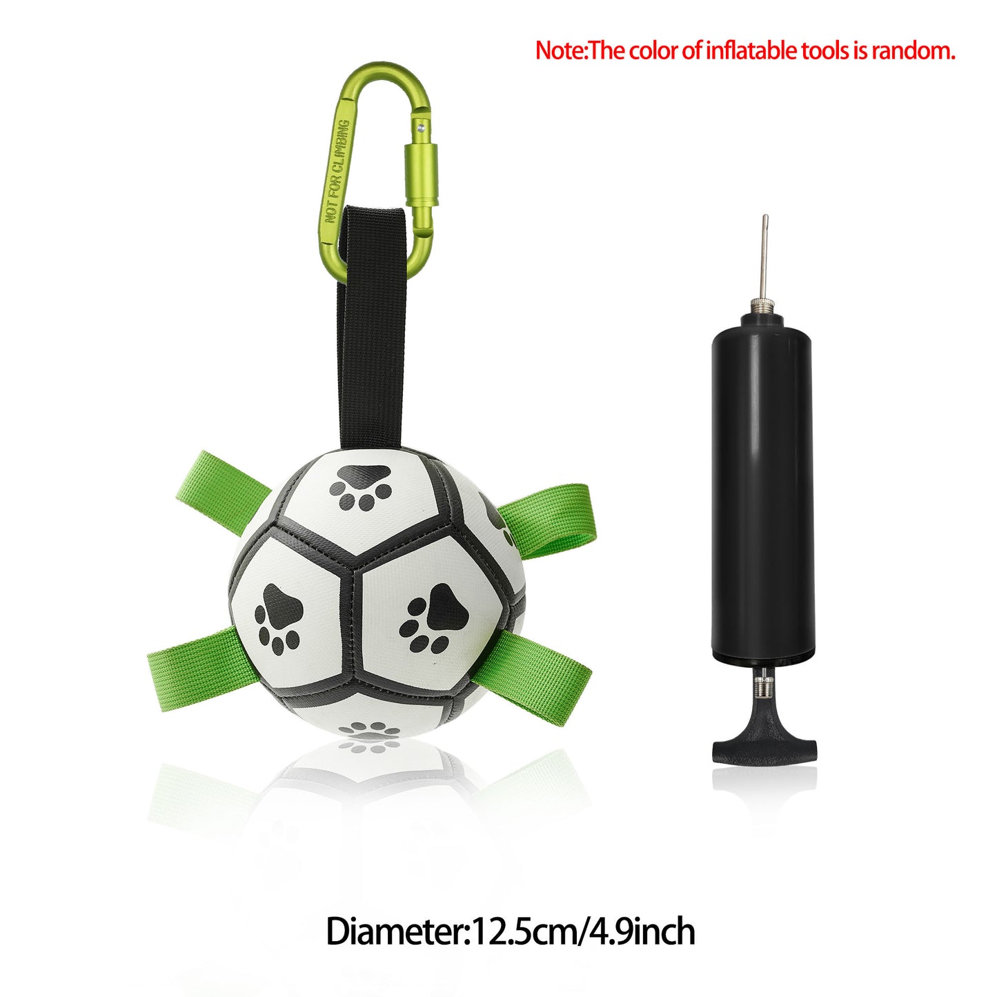 Interactive Dog Football Toy Soccer Ball Inflated Training Toy Pets Gym From House A1