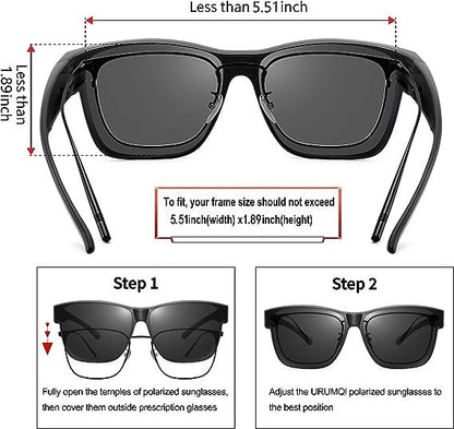 Fit Over Glasses Sunglasses For Men & Women