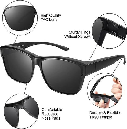 Fit Over Glasses Sunglasses For Men & Women