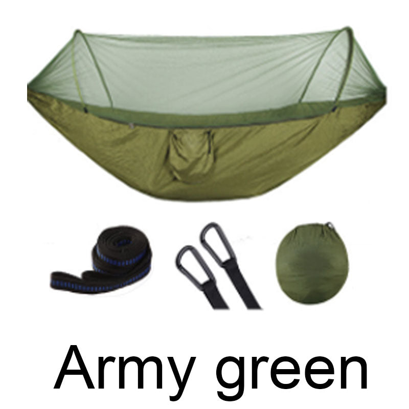 2 Person Portable Outdoor Mosquito Parachute Hammock Outdoor dealsniper-net