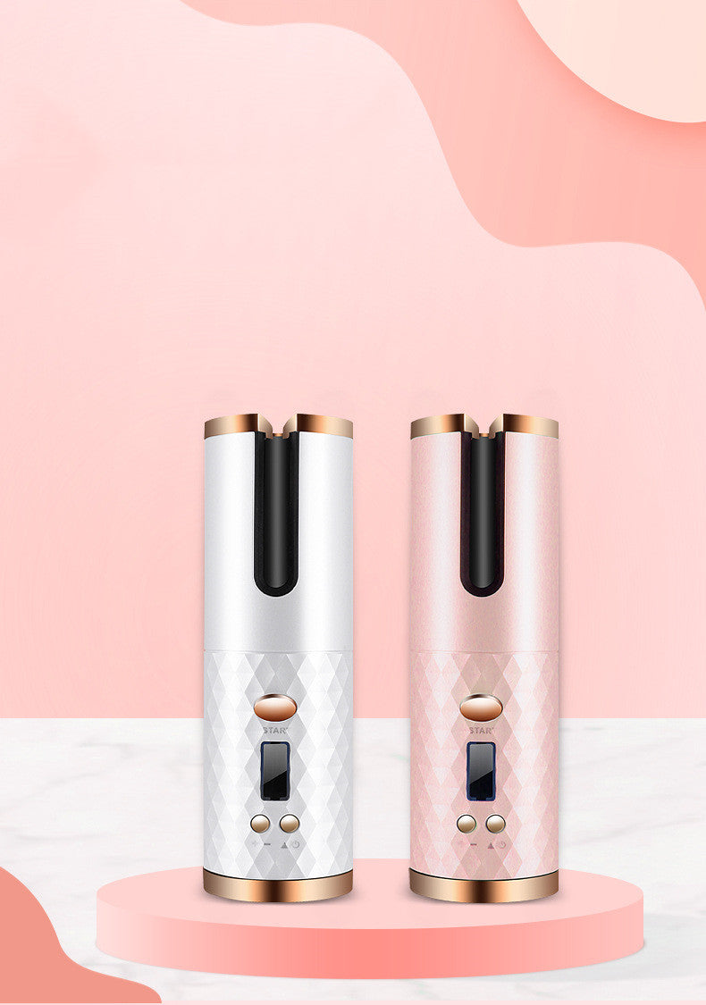 Rechargeable Automatic Hair Curler Portable Hair Curling Iron Beauty dealsniper-net