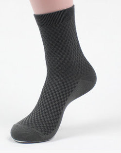 Socks men's new bamboo fiber men's socks Men dealsniper-net Iron gray