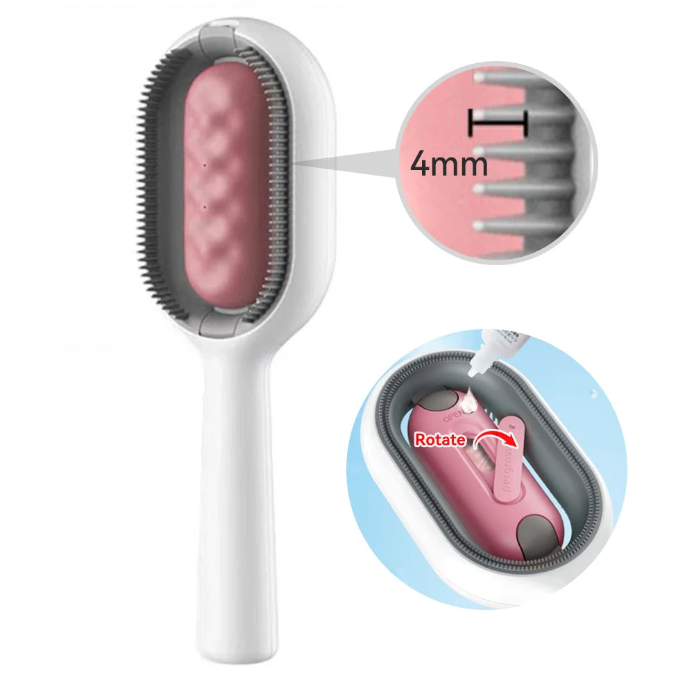 Cat Hair Brush With Water Sticky Brush For Cats Pets Gym From House