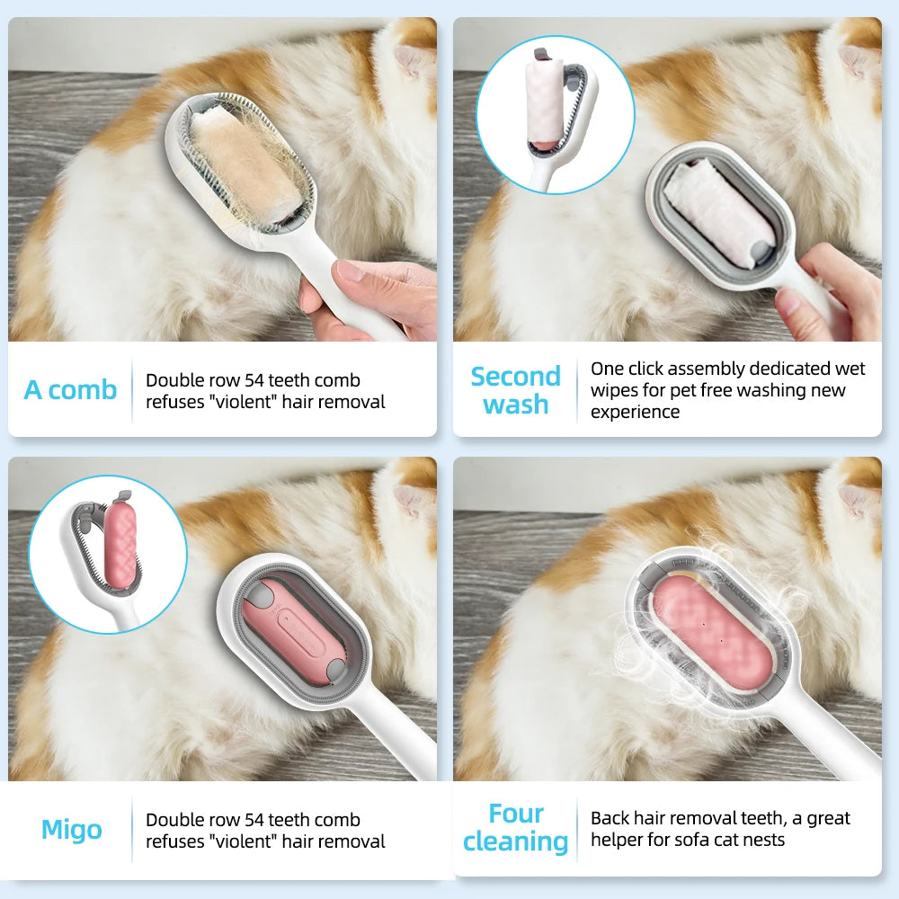 Cat Hair Brush With Water Sticky Brush For Cats Pets Gym From House