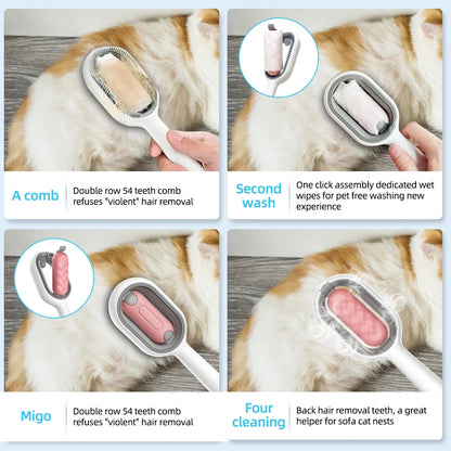Cat Hair Brush With Water Sticky Brush For Cats Pets Gym From House