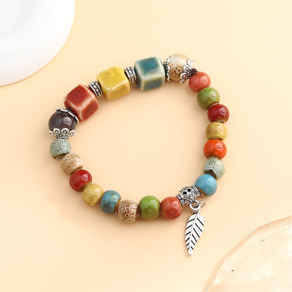 Cross-Border Retro Scenery Dezhou Ceramic Bracelet Jewelry Gym From House A 208 Ceramic bracelet high temperat