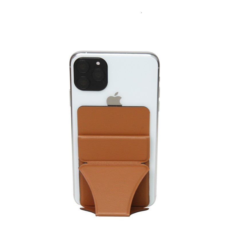 Invisible card phone holder Electronics DealSniper.net Brown