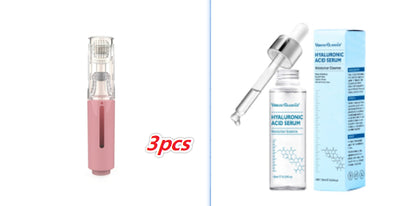 3 In 1 Lip Care Roller Needle Roller Lip Roller Beard Growth Men Gym From House 0.5mm A set2