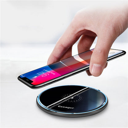 Wireless Charger 15W 10W Qi For Phone Headphone Gadgets Gym From House