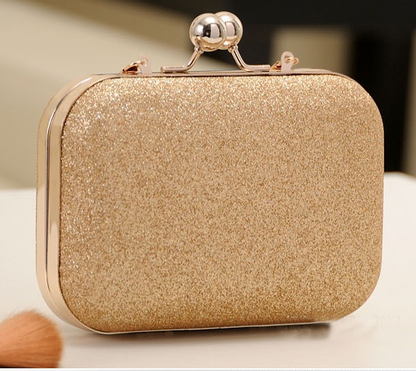 Women Handbag Evening Bags For Party New Women Chain Shoulder Bag Ladies Fashion Gold Clutch Box Bag Women Messenger Women dealsniper-net