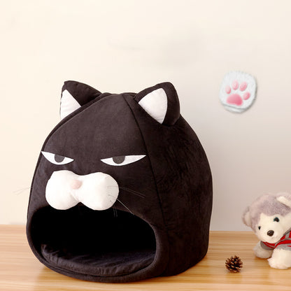 Cat House Bed Mat Sleeping Nest Pet Bed Pets Gym From House