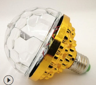 LED spinning magic ball stage bulb