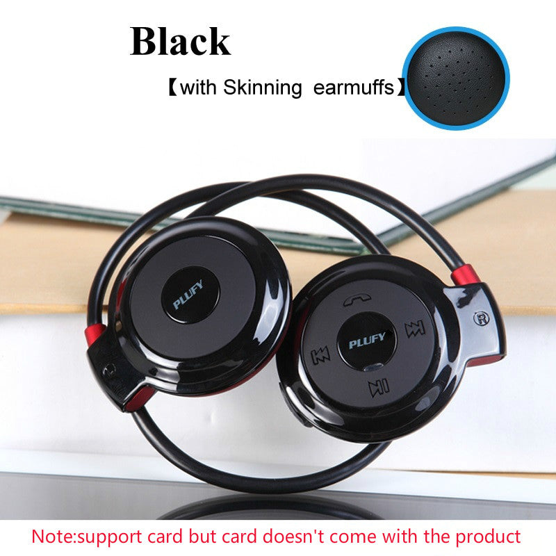 PLUFY Sports Bluetooth Headset Wireless Headphones Gadgets dealsniper-net Black Card Version