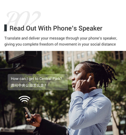 M6 Smart Bluetooth Translation Headphones Supports Electronics dealsniper-net