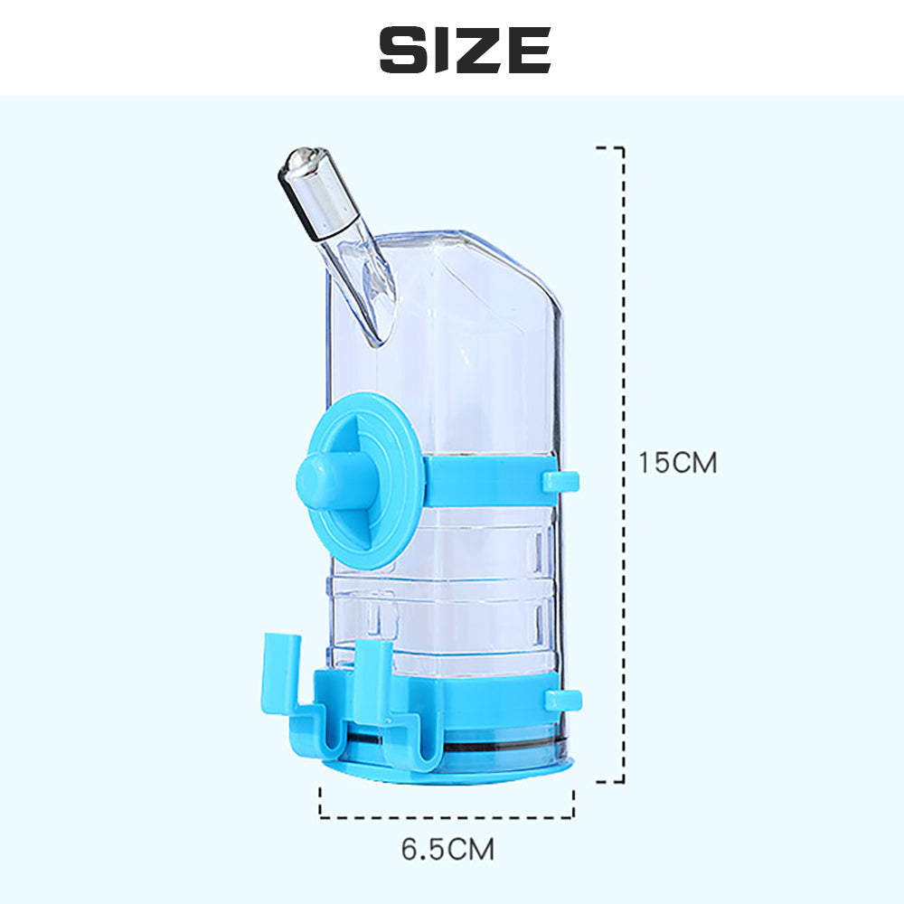 No Drip Dog Kennel Water Bottle Dispenser For Crate Pets Gym From House