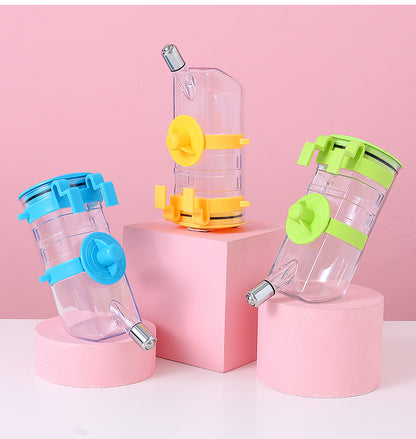 No Drip Dog Kennel Water Bottle Dispenser For Crate Pets Gym From House