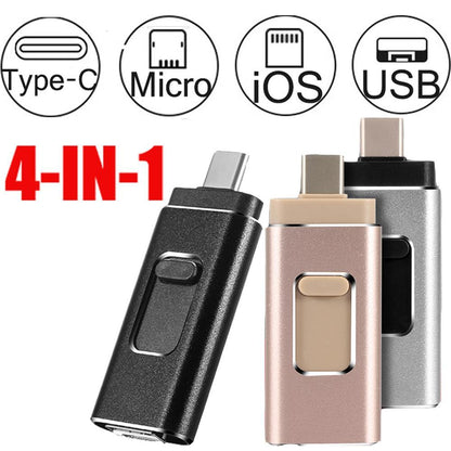 4 In 1 Stick For IPhoneAndroid Type C Usb Key