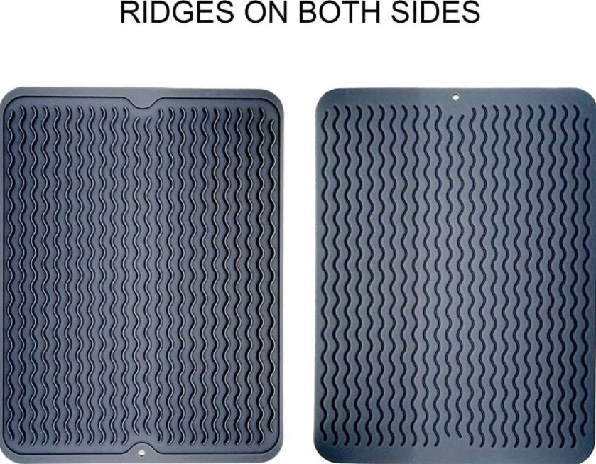 Large Kitchen Silicone Dish Mats Heat Resistant Dry Mats 16 X 12 Inch Kitchen dealsniper-net