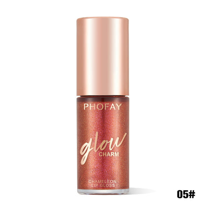 PHOFAY Moisturizing Shimmer Lip Gloss Beauty dealsniper-net 05