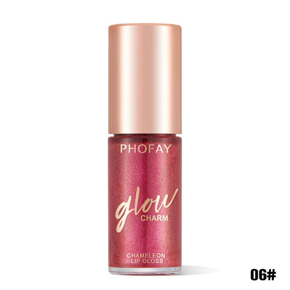 PHOFAY Moisturizing Shimmer Lip Gloss Beauty dealsniper-net 06