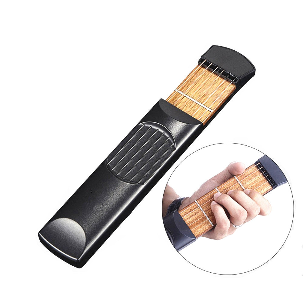 Pocket Guitar Portable for Acoustic Guitar Practice for Beginner Hobby Gym From House