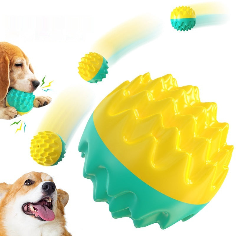 Pet Supplies Sound Toothbrush Training Teether Ball Pets dealsniper-net