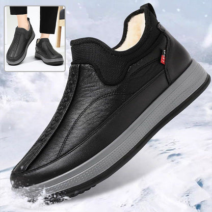 Winter Warm Fleece Snow Boots Round-toed Platform