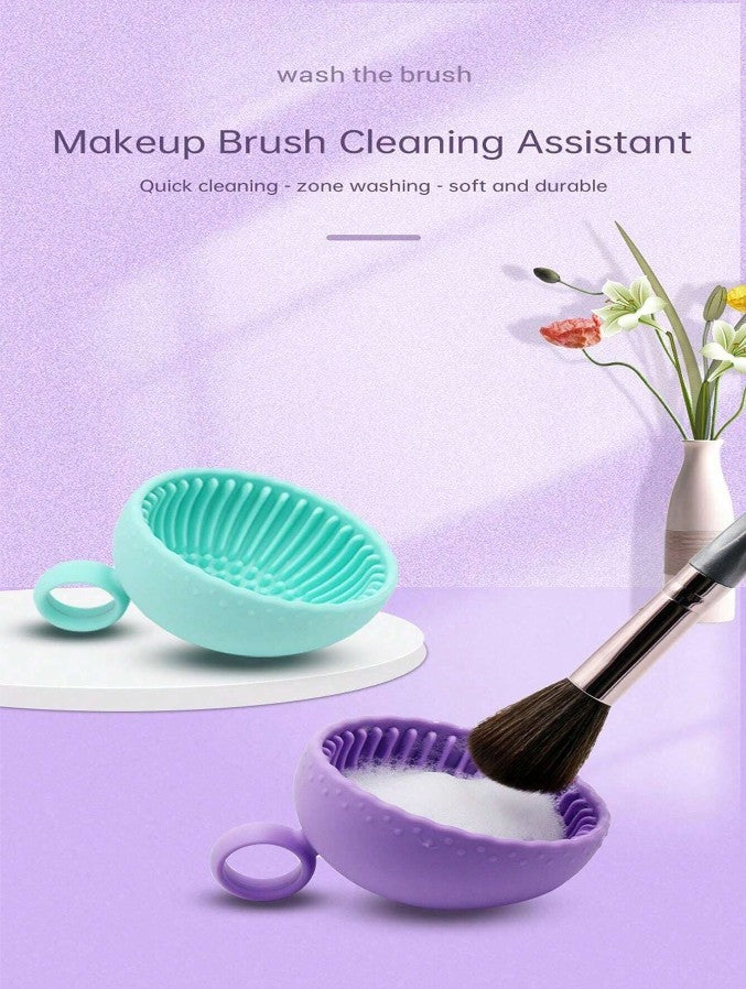 Two Silicone Dishwashing Brushes Are Durable