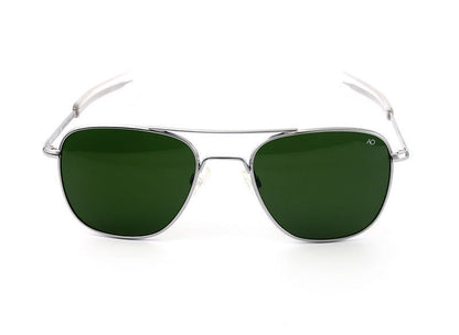 Pilot Glasses for Men Outdoor dealsniper-net Silver green piece