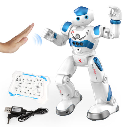 Remote Control Toy Smart Robot Electric Dancing Toy Kids dealsniper-net BlueB