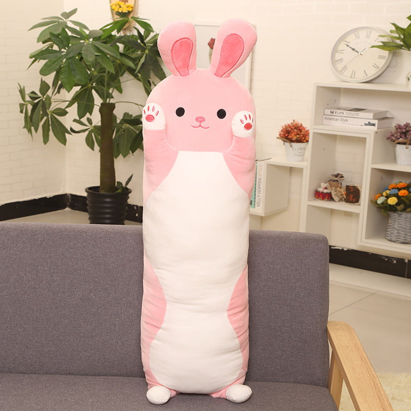 Pillow Long Doll Plush Toy Lazy Person Hug Sleeping Doll Doll Kids DealSniper.net Rabbit 90cm