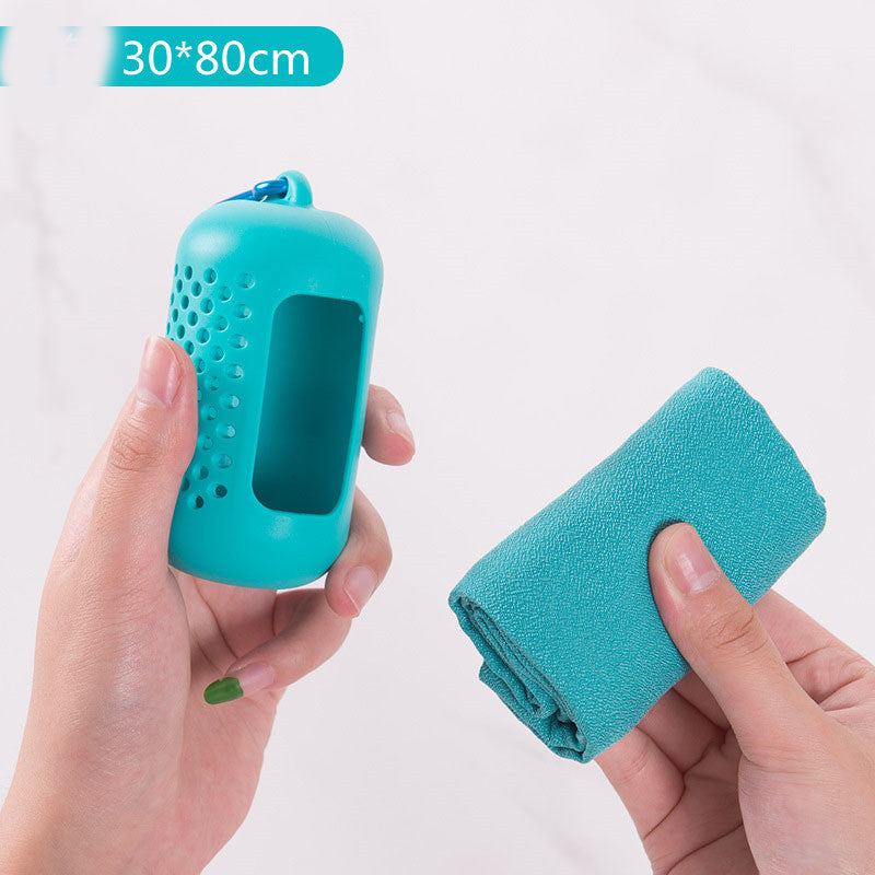 Quick Drying Cooling Microfiber Towel Instant Cooling Relief Sports DealSniper.net