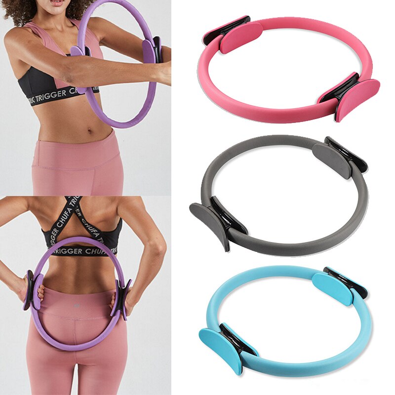 Yoga Fitness Pilates Ring Women Girls Circle Magic Dual Exercise Sports dealsniper-net