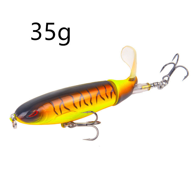 Road Sub-bait Propeller Tractor Hard Bait Floating Water Pencil Lure Bait Outdoor dealsniper-net B 35g