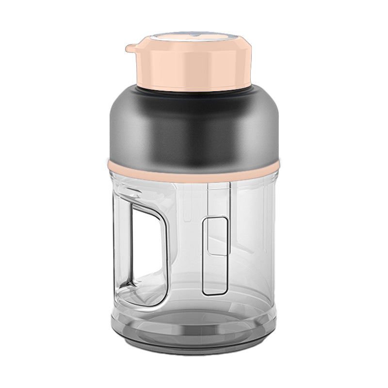 1500ml Portable Blender Cup Fruit Mixers Fruit Extractors Handheld Outdoor DealSniper.net Pink USB