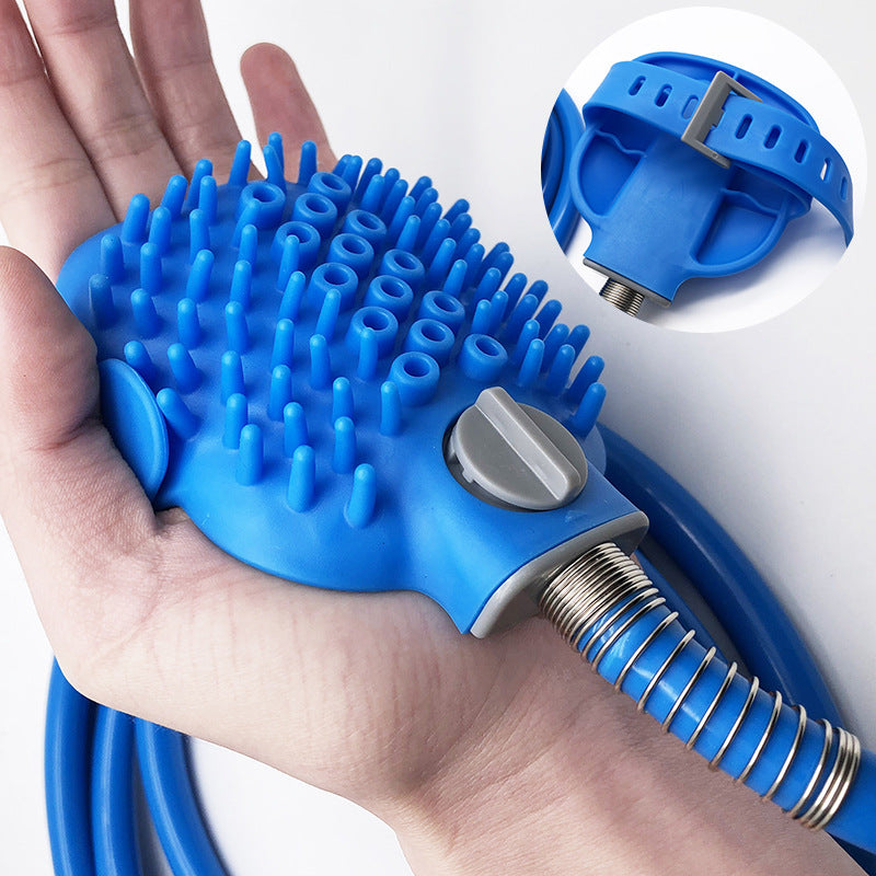 Pet Cleaning Supplies Outdoor Shower Bath Brush Dog Pets Gym From House