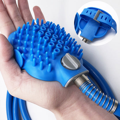 Pet Cleaning Supplies Outdoor Shower Bath Brush Dog Pets Gym From House