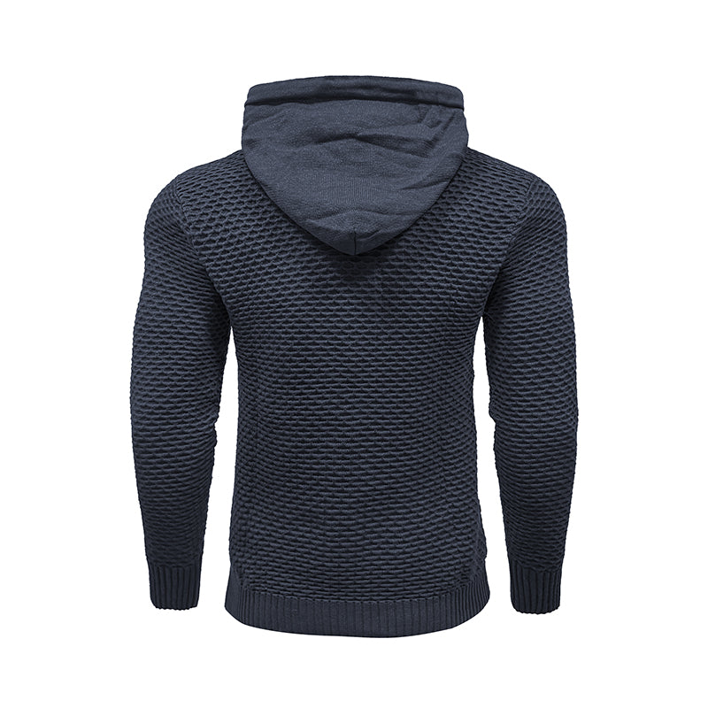 New Style 3D Pattern Outdoor Sports Men Solid Color Casual Hoodies Men dealsniper-net