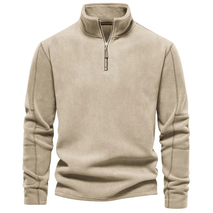 Fashion Personality Stand-collar Zippered Sweatshirt Men DealSniper.net