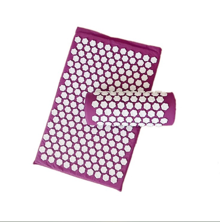 Lotus acupucture mat Sports Gym From House Purple One set