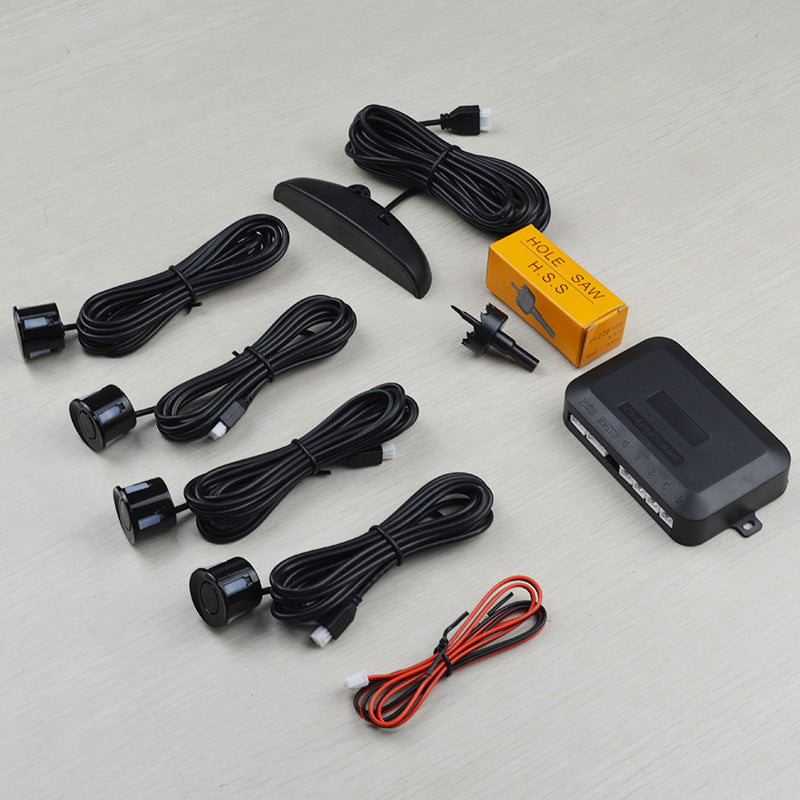 Manufacturers Wholesale Reversing Radar Buzz 4 General 12v Crescent Monitor SensorProbe Vehicle Vehicle dealsniper-net