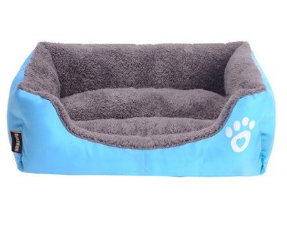 Winter Warm Pet Bed Dog Nest Pets Gym From House Blue L