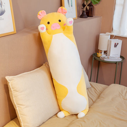 Cute pillow long pillow plush toy Kids dealsniper-net Little pig 120cm