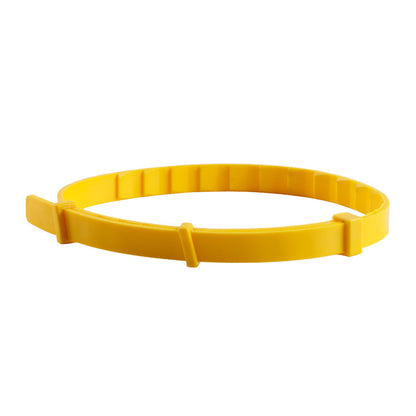 Pet Collar Silicone Adjustable Dogs And Cats Collar Protection Pets dealsniper-net Yellow Cat Style Aluminum Boxed