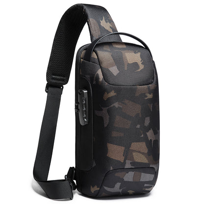 Men's Business Messenger Waterproof Shoulder Bag Men dealsniper-net Camouflage